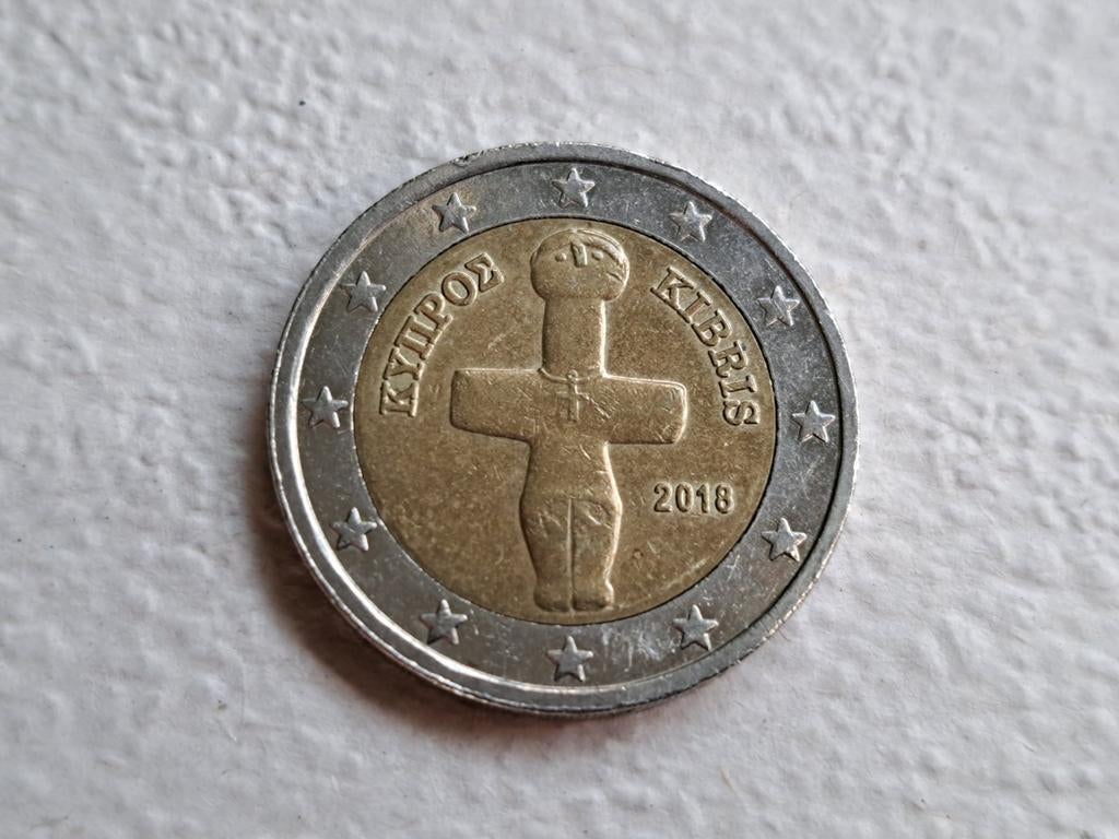 2 euro Cyprus 2018, Ophalen of Verzenden, Cyprus, 2 euro