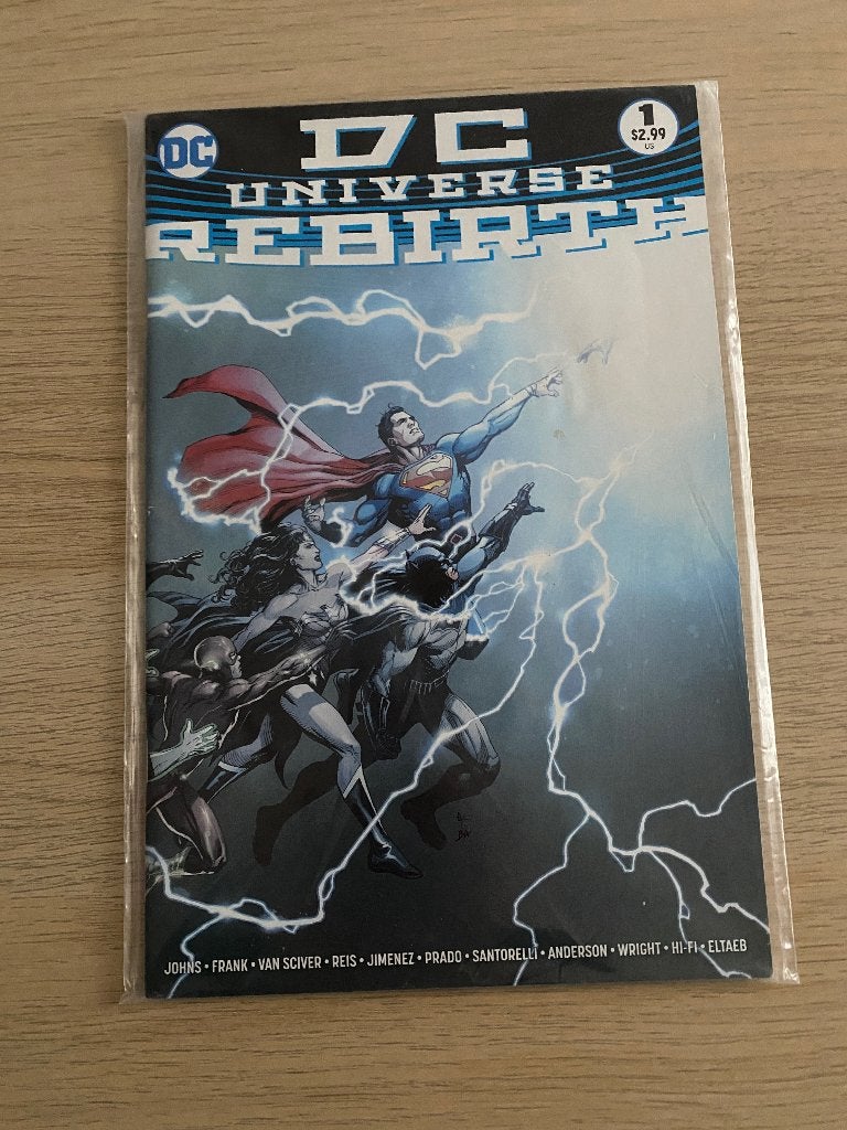 DC Universe Rebirth #1, Boeken, Strips | Comics, Amerika, Verzenden, DC Comics, Gelezen