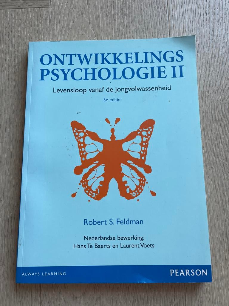 Ontwikkelingspsychologie II - Feldman (5e editie), Ophalen of Verzenden, Gelezen, Ontwikkelingspsychologie
