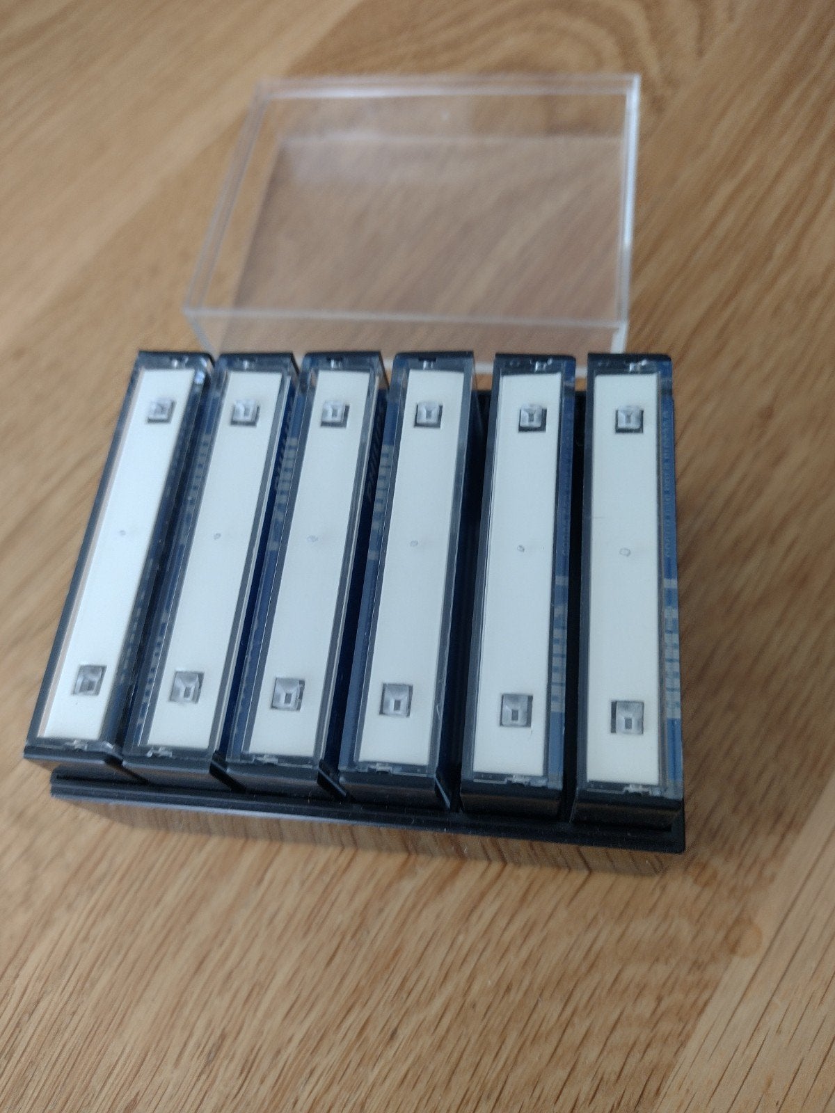 Philips P2000 Microcassettes - Set van 6, Computers en Software, Vintage Computers, Ophalen of Verzenden
