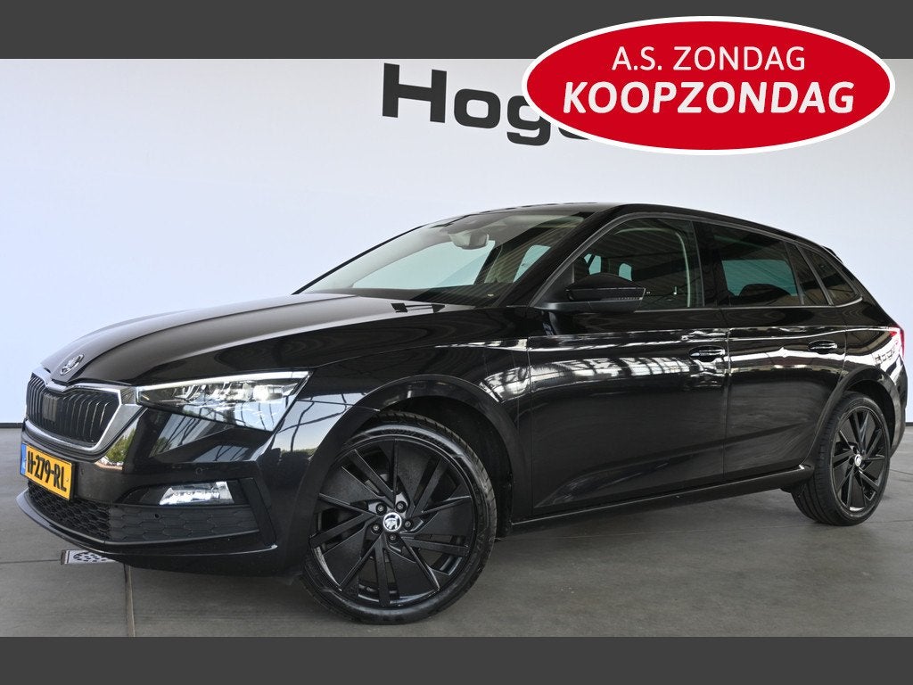 Skoda Scala 1.0 TSI Business Edition Clima Carplay Stoelverw, Voorwielaandrijving, Gebruikt, Met garantie (alle), 116 pk