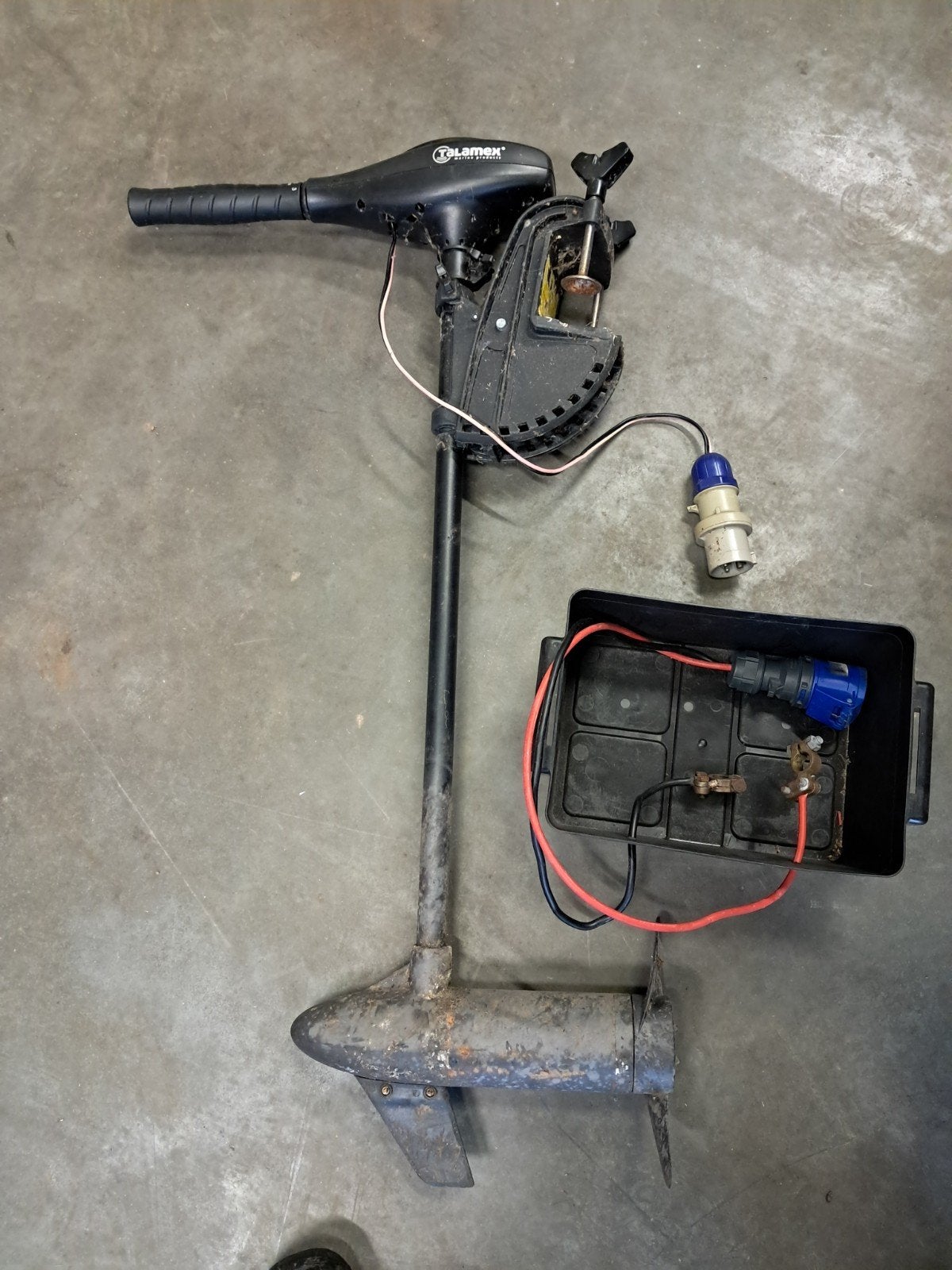 Boot whaly met elektromoter, Ophalen, Overige typen, Motorboot