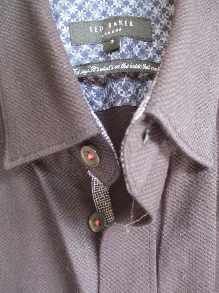 Ted Baker London, size M NIEUW!, Kleding | Heren, Overhemden, Verzenden, Zwart, Nieuw, Halswijdte 39/40 (M)