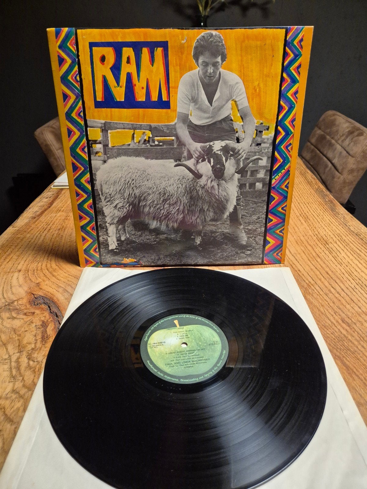 Paul & Linda McCartney - Ram LP (1971), LP, Gebruikt, Pop, Originele persing