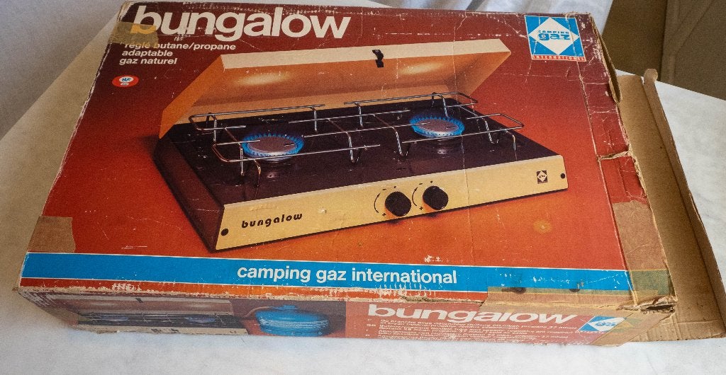 Camping Gaz 2 pits fornuis., Ophalen of Verzenden, Gebruikt