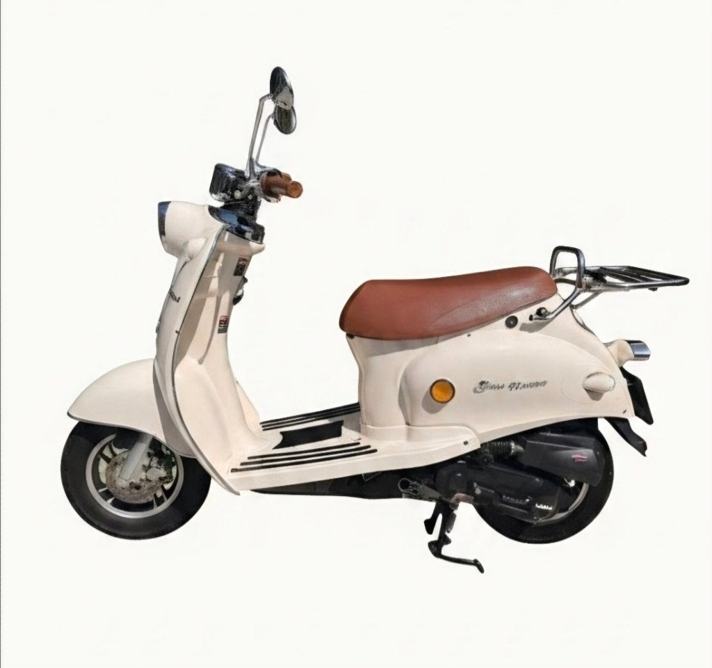 Santini bromscooter., Overige merken, Ophalen of Verzenden, Zo goed als nieuw, Benzine
