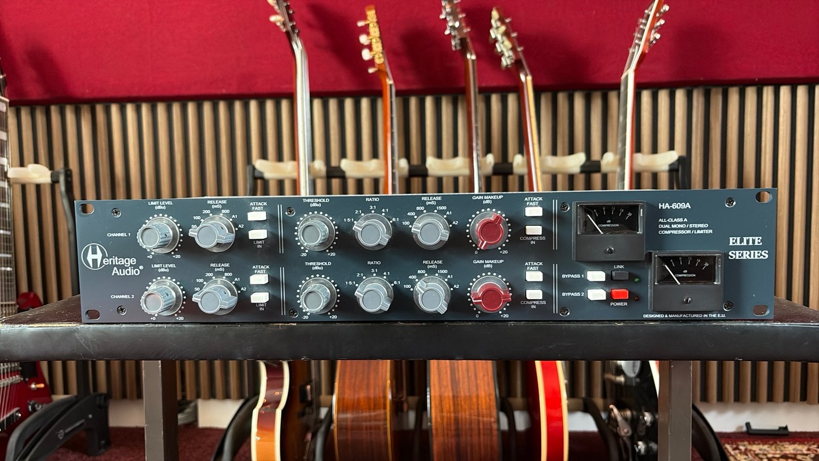 Heritage Audio Ha609a Mixbuscompressor, Ophalen of Verzenden, Zo goed als nieuw