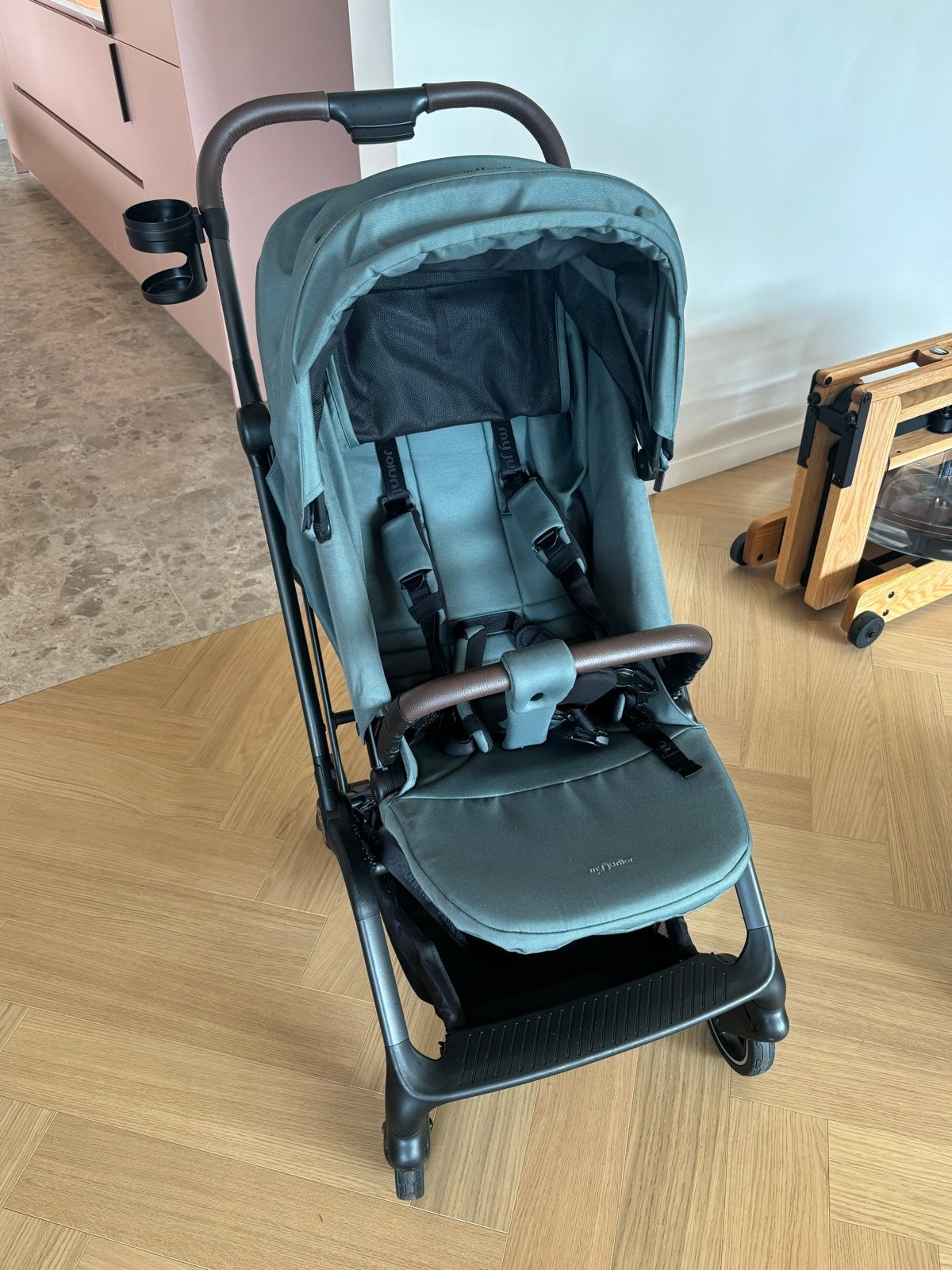 My Junior Pico 360 Kinderwagen Groen incl. winterzak, Ophalen of Verzenden, Zo goed als nieuw, Kinderwagen, Overige merken
