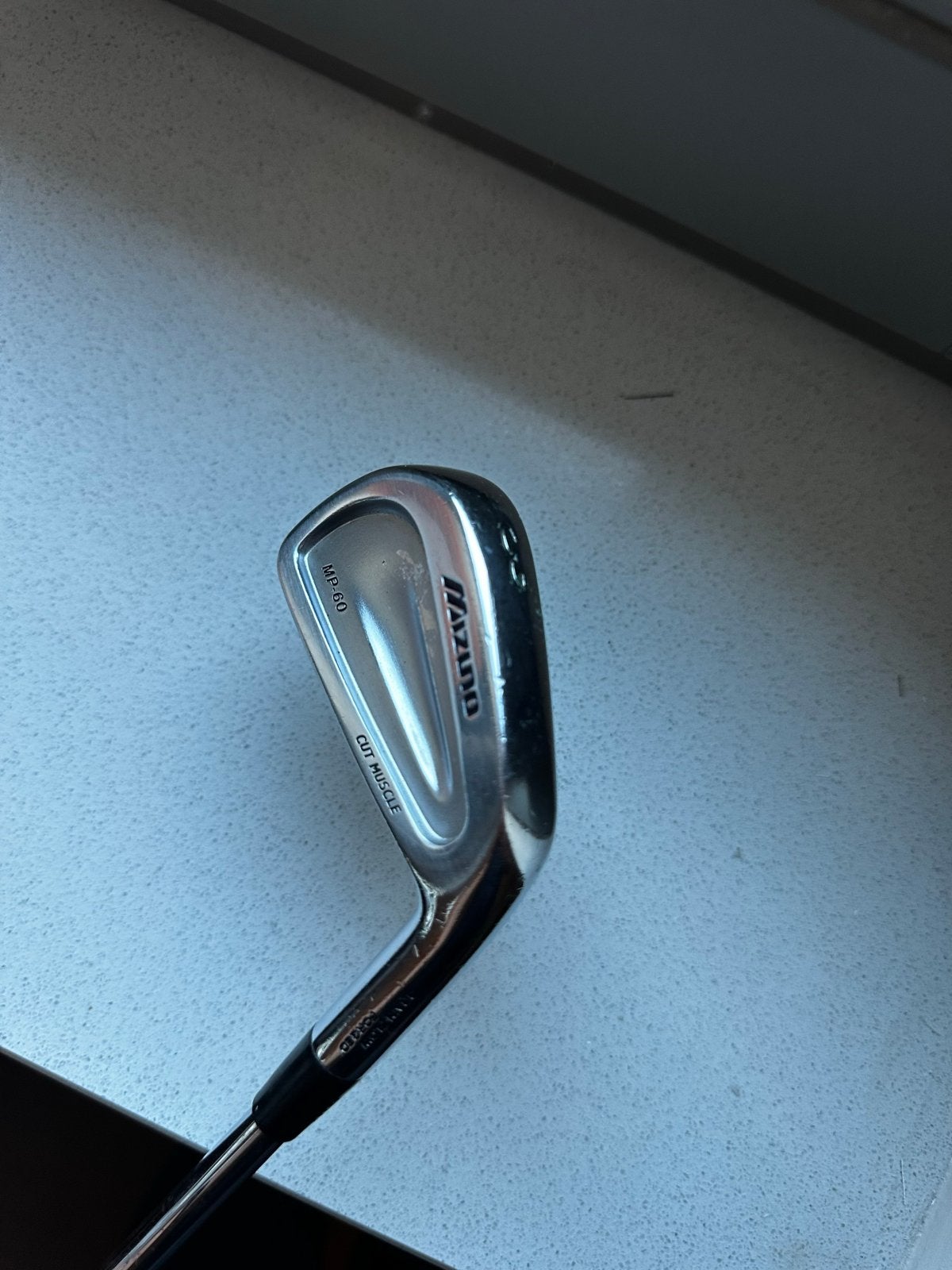 Mizuno MP-60 ijzer 3, Sport en Fitness, Golf, Ophalen of Verzenden, Gebruikt, Club, Mizuno