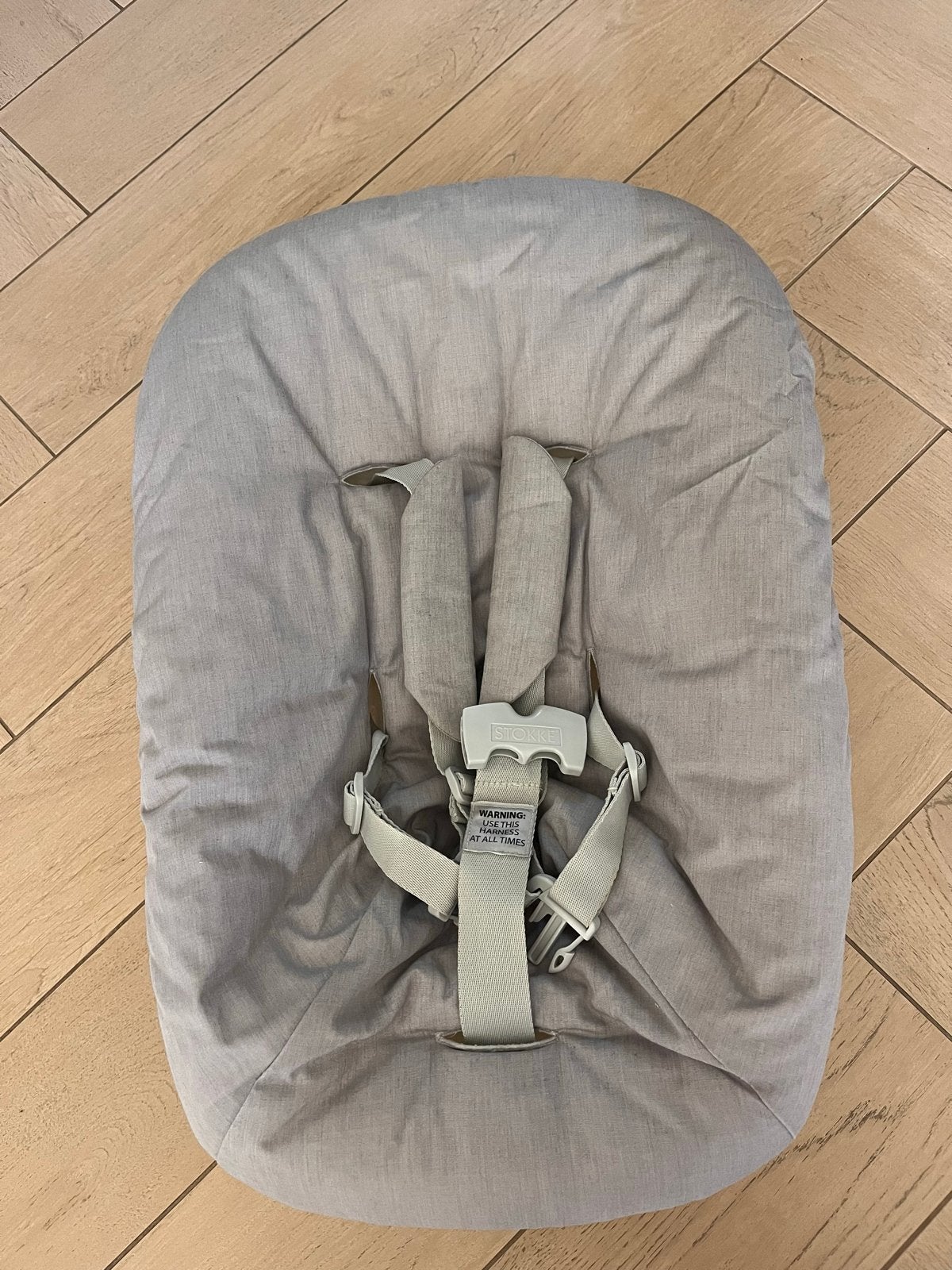 Stokke Newborn zitje voor Tripp Trapp - Zo goed als nieuw, Ophalen of Verzenden, Zo goed als nieuw, Meegroeistoel, Gordel(s)