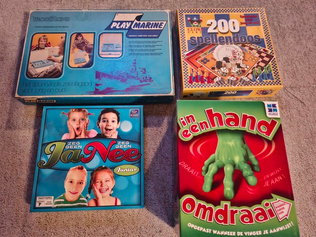 Diverse spellen (oa monopoly, levensweg, pimpampet etc), Hobby en Vrije tijd, Gezelschapsspellen | Bordspellen, Drie of vier spelers
