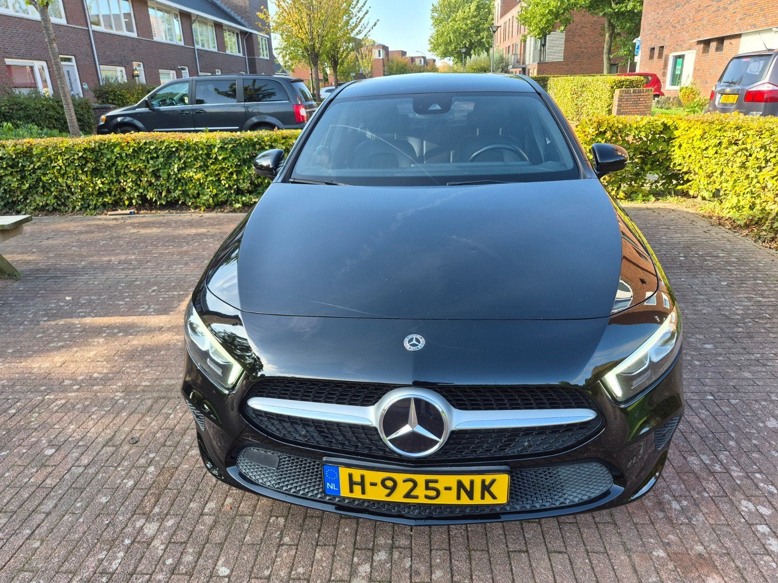 Mercedes-Benz A-Klasse A 180 d 116pk 7G-DCT 2020 Zwart, Auto's, 4 cilinders, Zwart, Origineel Nederlands, Diesel