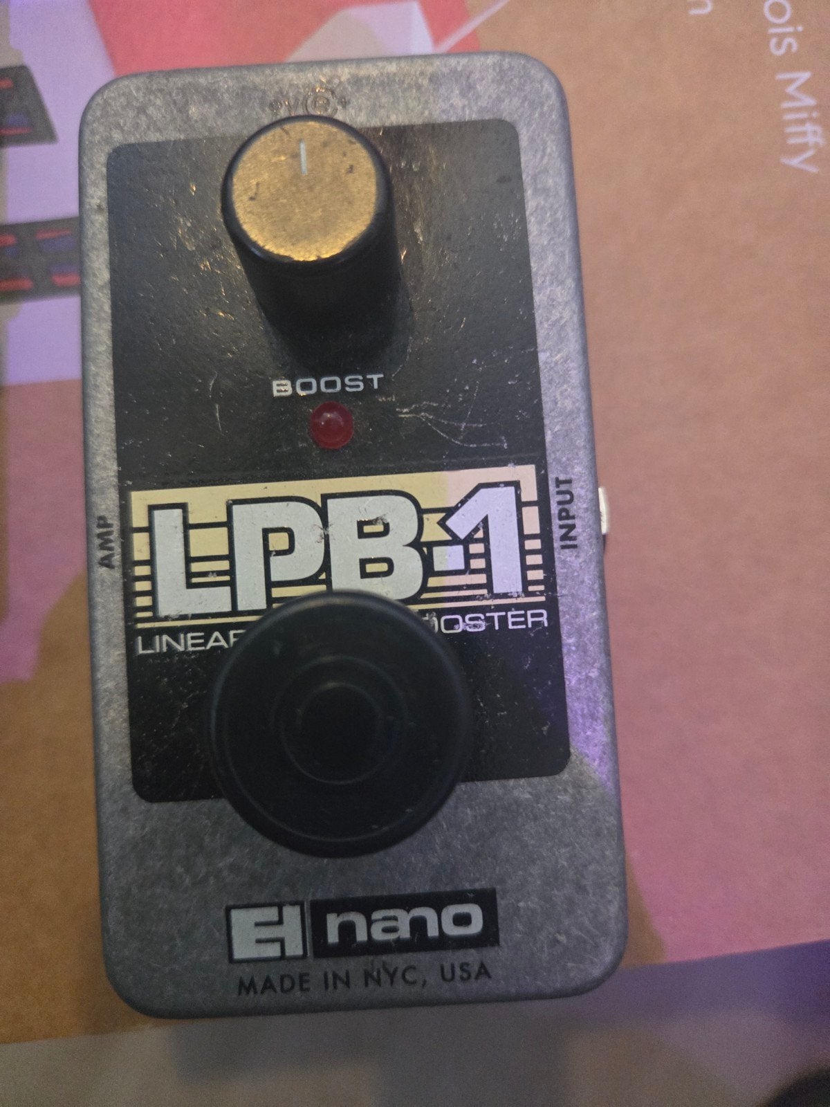 Electro-Harmonix LPB-1 Linear Power Booster, Ophalen of Verzenden, Gebruikt, Overige typen