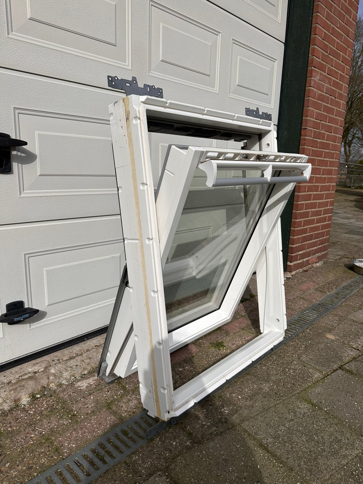 VELUX GGU MK04 Kunststof Dakraam 78x98 HR++ Wit Compleet, Doe-het-zelf en Verbouw, Ophalen, Minder dan 80 cm, 80 tot 120 cm, Zo goed als nieuw