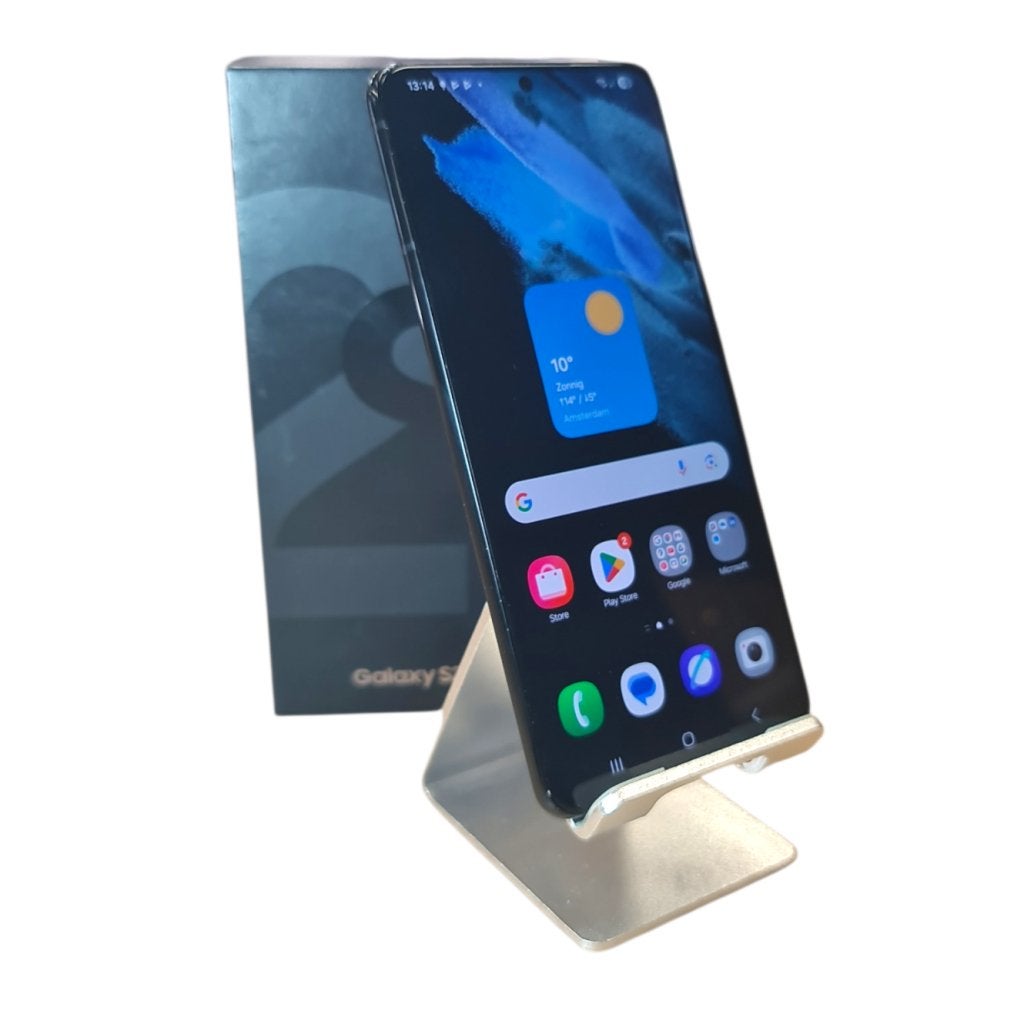 Samsung Galaxy S21+ 128GB Zwart | Gebruikte Staat, Samsung, Zo goed als nieuw, Support@Samsung.com, 129, Samsung-ro, Yeongtong-gu
Suwon-si, Gyeonggi-do 16677
South Korea