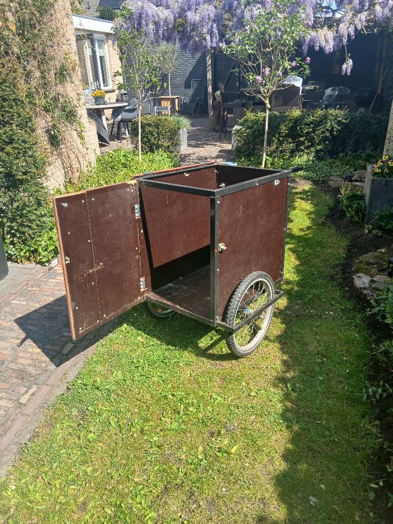 Viskar achter de fiets, Ophalen, Gebruikt, 60 tot 80 kg