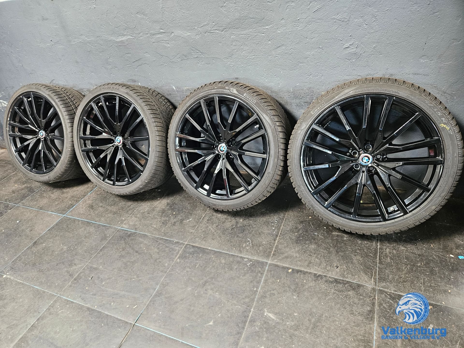 6-7mm! Originele BMW X5 X6 G05 G06 Style 742M 22 inch zwart
