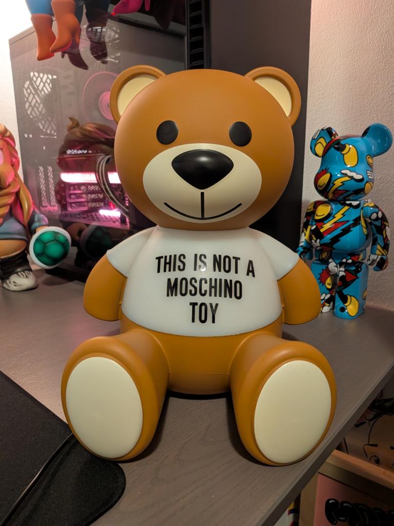 Kartell Toy Moschino tafellamp LED, Antiek en Kunst, Kunst | Designobjecten, Ophalen of Verzenden