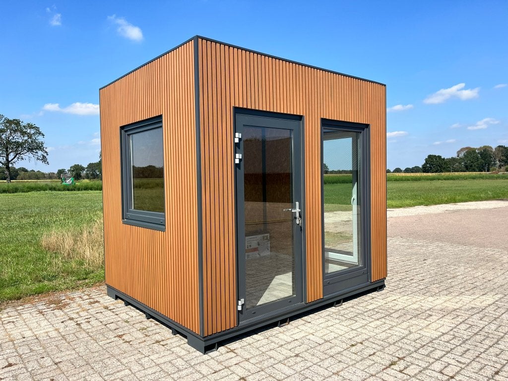 Kantoorunit | Tuinkantoor | Studio | Tuinhuis | 3 x 2.5 m, Tuin en Terras, 200 tot 400 cm, 250 tot 500 cm, Nieuw, Ophalen of Verzenden