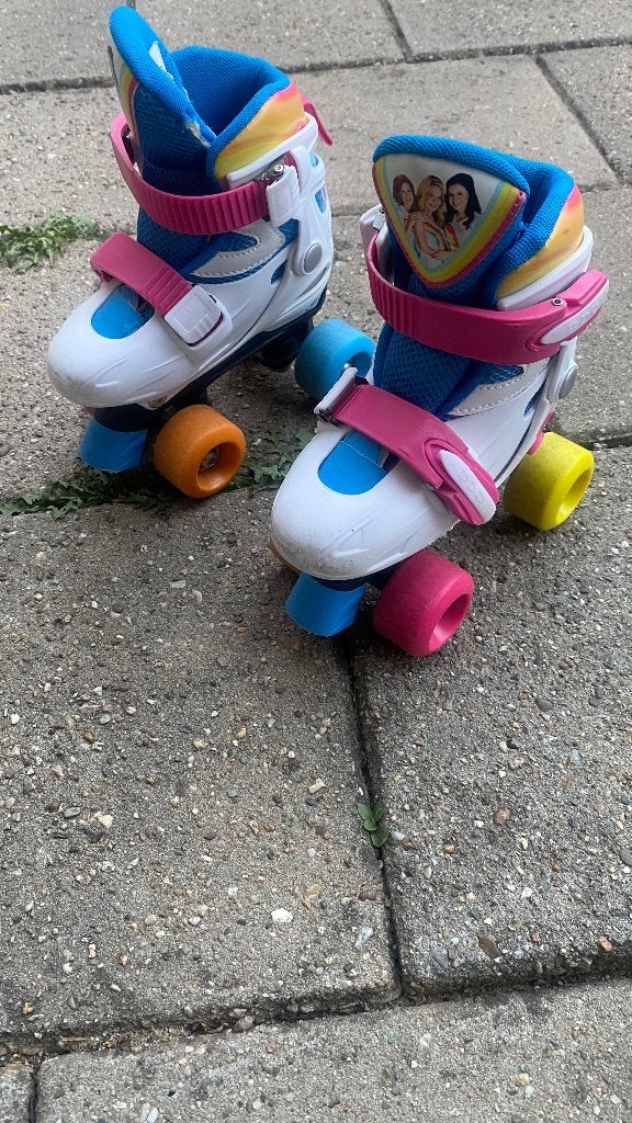 K3 rolschaatsen Maat 27/30, Ophalen, Verstelbaar, Gebruikt, Kinderen