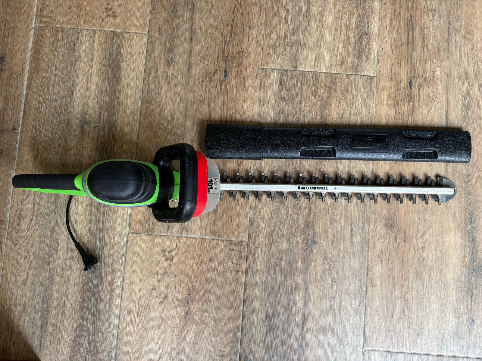 Florabest FHT 600 D3 elektrische heggenschaar, Ophalen, Gebruikt, Elektrisch