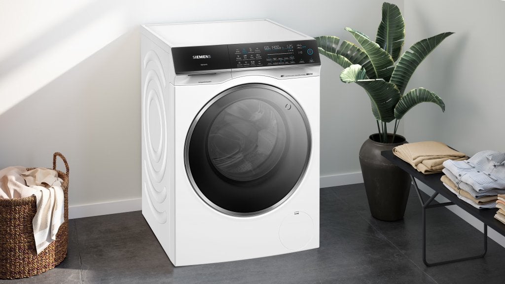 Siemens iQ700 was-droogcombinatie 10,5/6 kg – ZGAN, 10 kg of meer, Ophalen, Zo goed als nieuw, 85 tot 90 cm