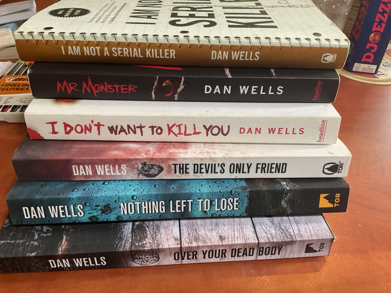 Dan Wells Boekenreeks: John Cleaver Serie (6 boeken), Ophalen of Verzenden, Gelezen, Amerika
