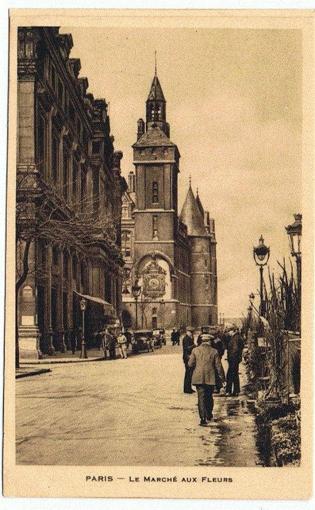 Parijs  Nr. 303  Le Marché Aux Fleurs, Ophalen of Verzenden, Voor 1920, Ongelopen, Frankrijk