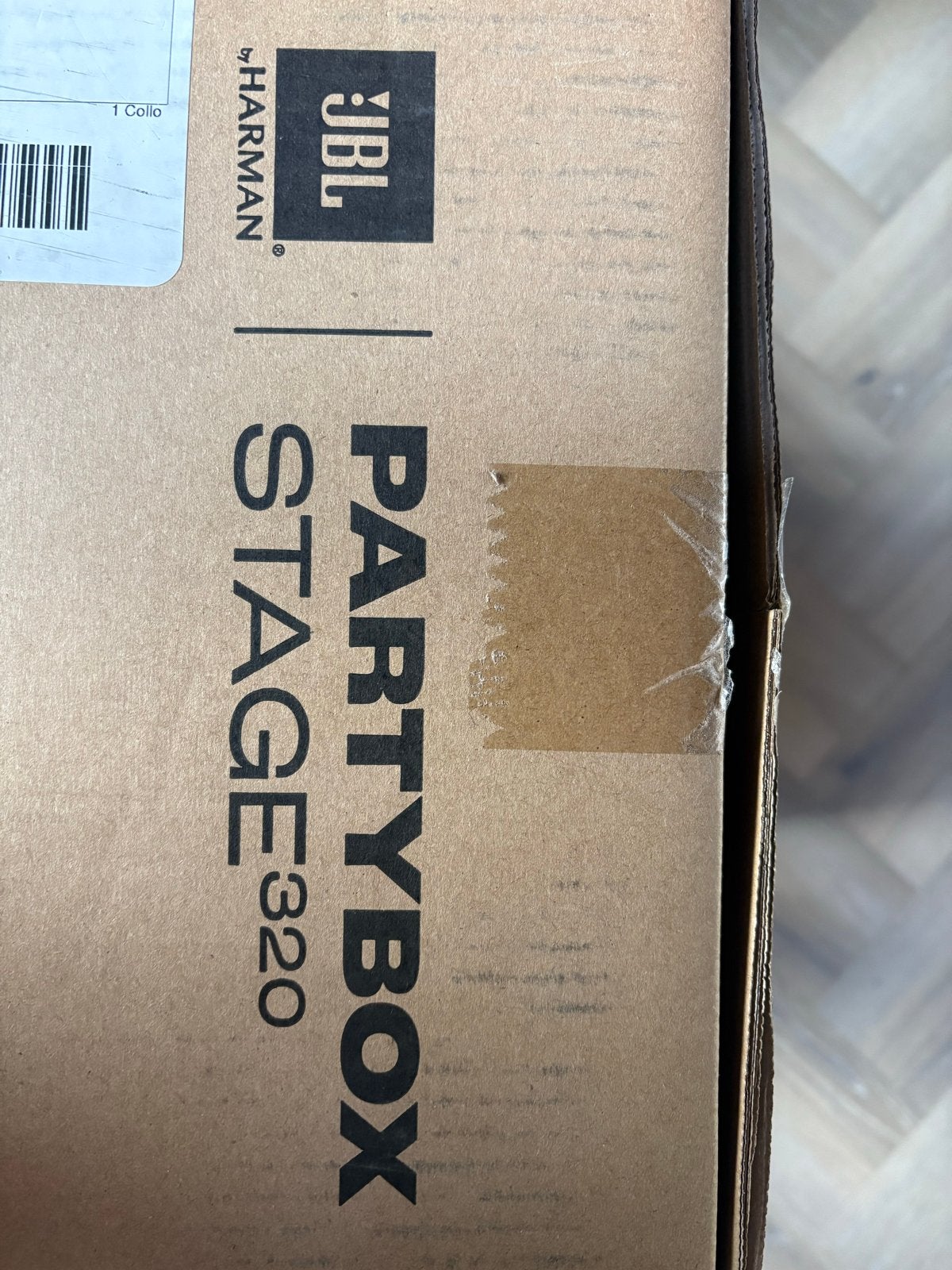 JBL Partybox Stage 320 - Nieuw in doos, 150 watt of meer, JBL, Party speaker, Nieuw
