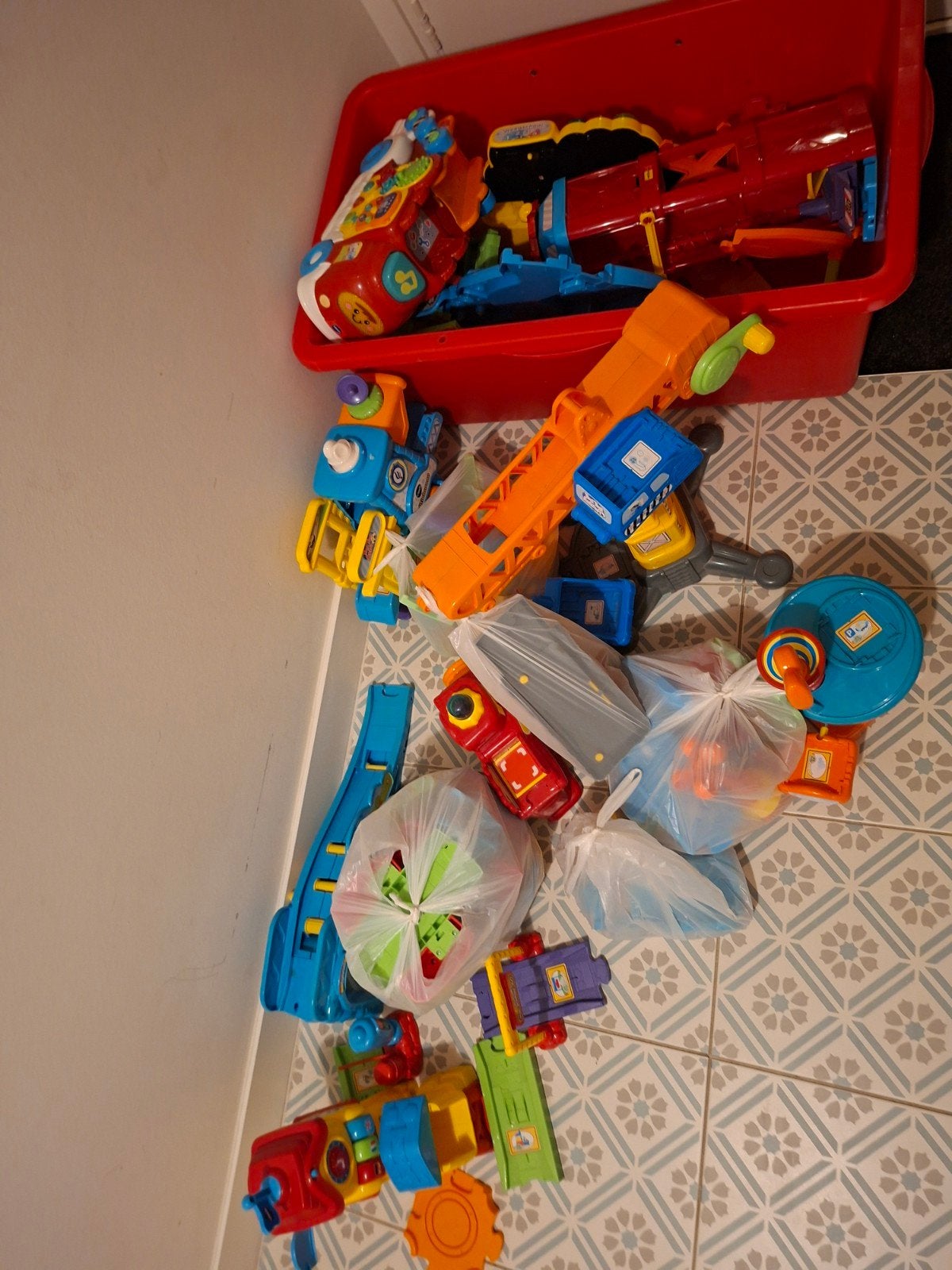Grote set VTech Toet Toet Auto's, Ophalen, Gebruikt