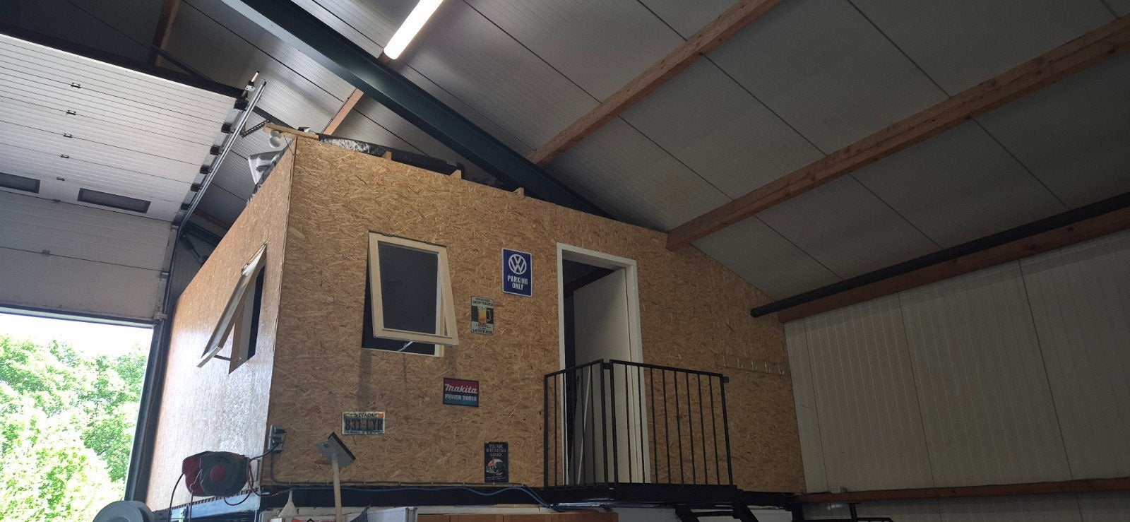 Verdiepingsvloer 5x5m Entresolvloer opbouw, Ophalen