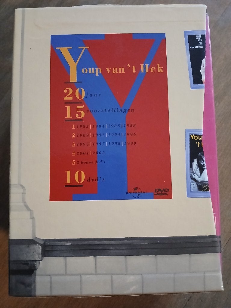 youp van 't hek  ( 10 dvd's box - delen 1-2-3-4-5 ), Alle leeftijden, Ophalen of Verzenden, Zo goed als nieuw, Overige typen