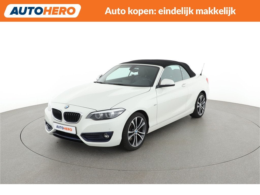 BMW 2 Serie Cabrio 230i High Executive l AG73712 l, Auto's, BMW, Bedrijf, Te koop, 2-Serie, ABS, Airbags, Airconditioning, Alarm