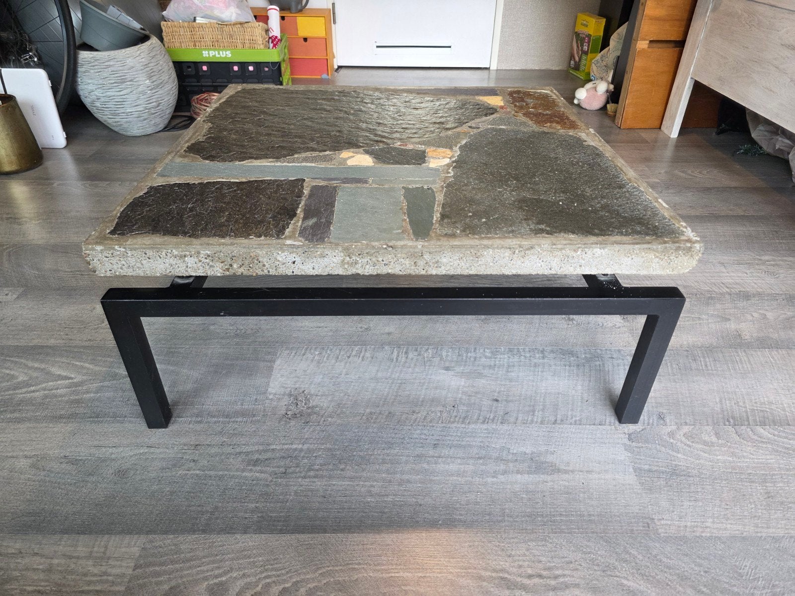 Paul Kingma Salontafel (1963) – Ultra‑Vroege Editie met Hand, Huis en Inrichting, Tafels | Salontafels, Modern, Industrieel, Uniek