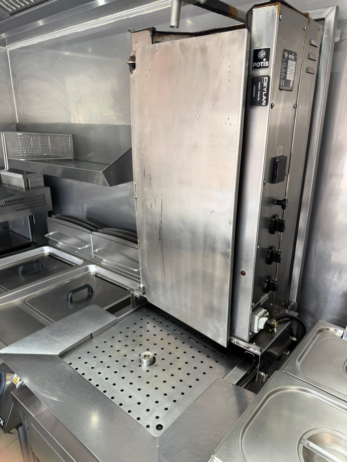 POTIS CEYLAN Döner Kebab Grill - Horeca Keukenapparatuur, Zakelijke goederen, Horeca | Keukenapparatuur, Fornuis, Frituur en Grillen