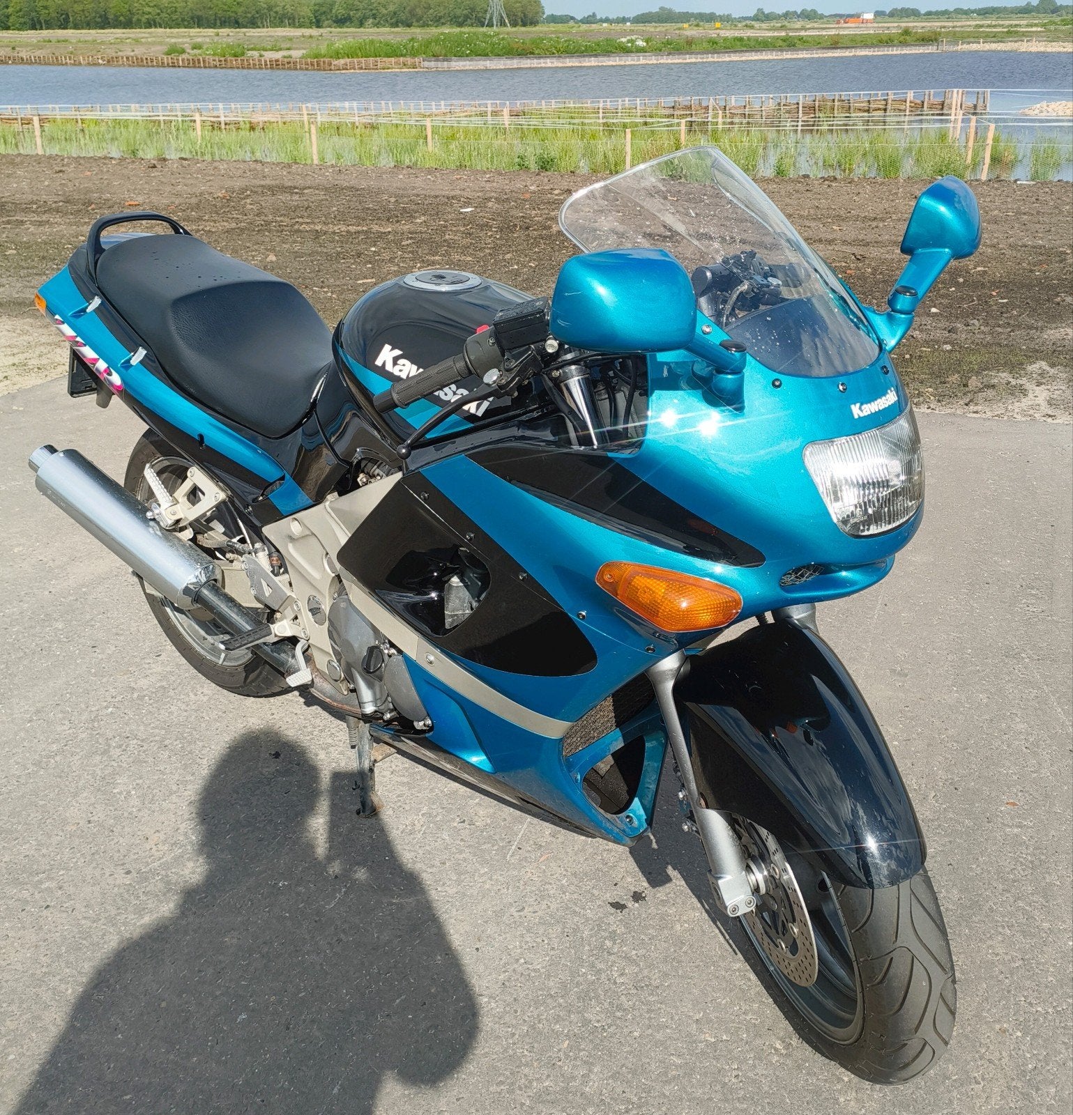 Kawasaki ZZR-600 1993 sport tour ZX-6R