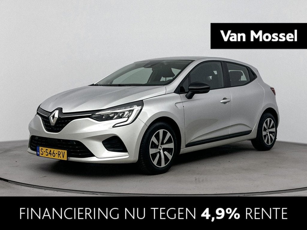 Renault Clio 1.0 TCe 90Pk Equilibre | Airco | Android Auto/A, Voorwielaandrijving, Gebruikt, 580 kg, Bluetooth