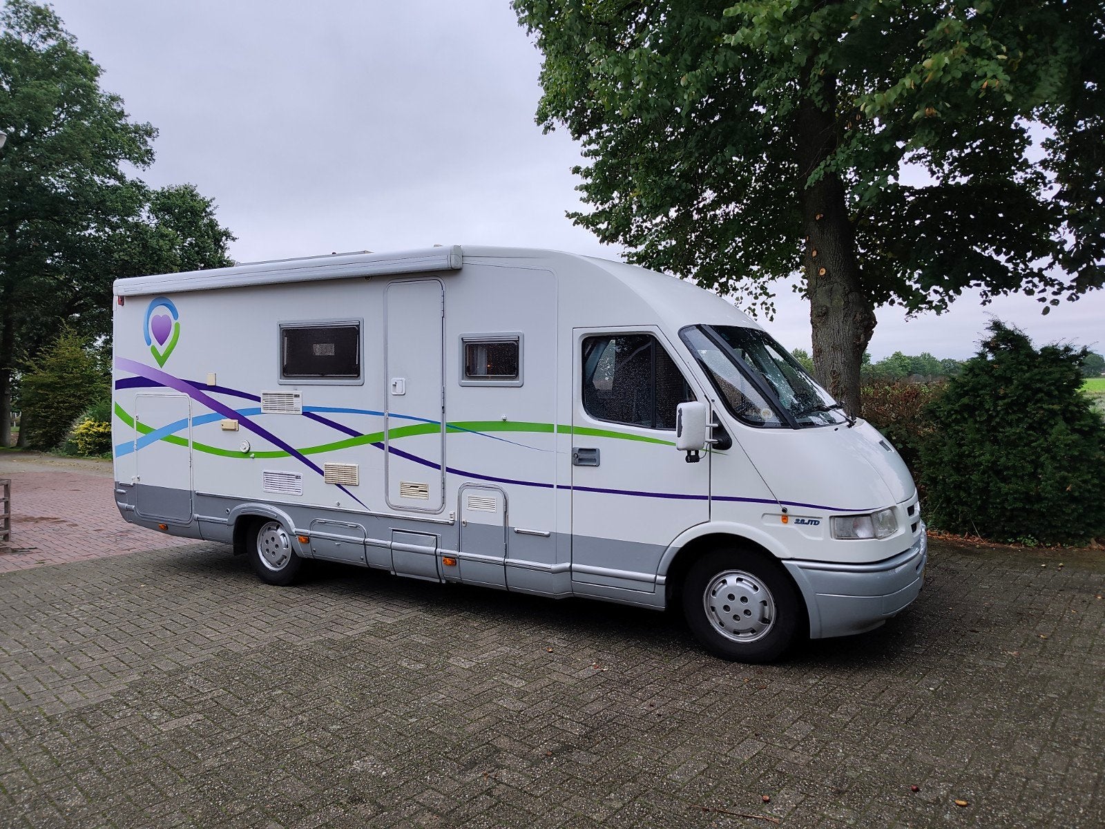 Mobilvetta Euroyacht 190LX Integraal Camper 2.8JTD XL garage, Chemisch toilet, Koelkast, Ringverwarming, Fiat