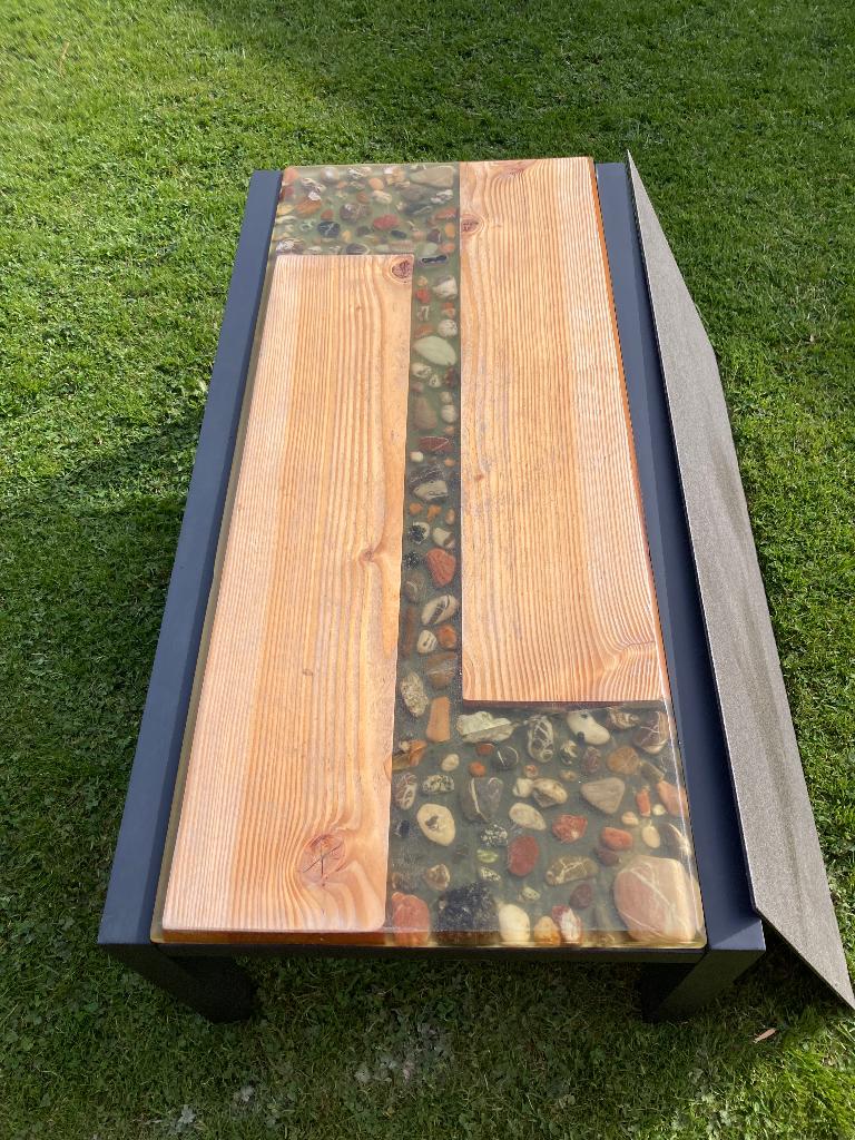Tafel voor buiten, Tuin en Terras, Tuintafels, Ophalen, Gebruikt, Rechthoekig, Kunststof