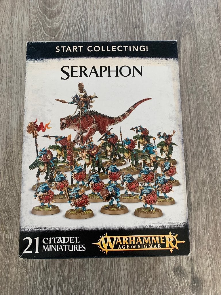 Warhammer Age of Sigmar: Start Collecting! Seraphon, Ophalen of Verzenden, Gebruikt, Warhammer, Figuurtje(s)
