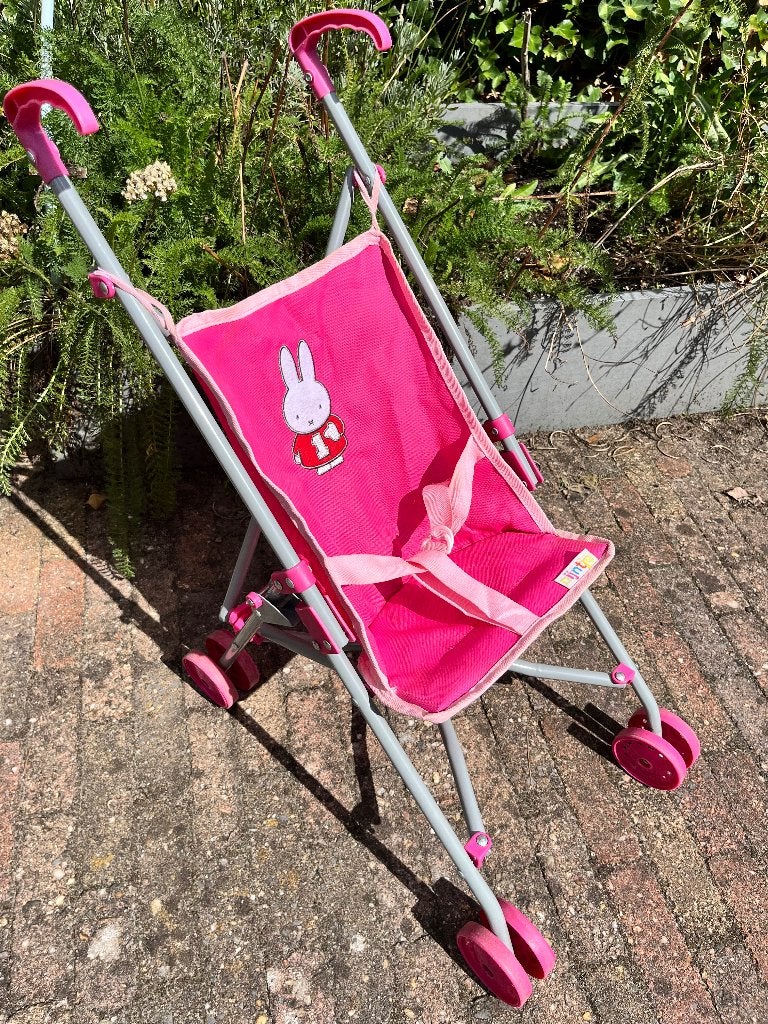 Opvouwbare poppenbuggy met Nijntje print, Ophalen, Gebruikt, Overige typen