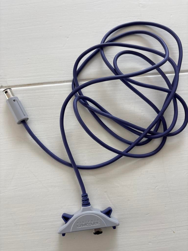 Nintendo GBA link kabel - Origineel, Ophalen, Gebruikt, Gamecube, Oplader of Kabel