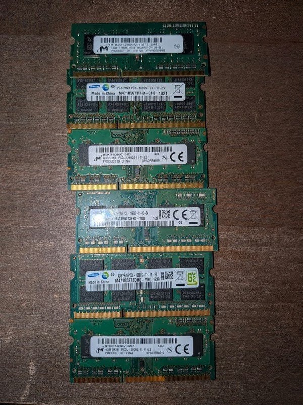 19gb ddr3 sodimm aangeboden, Computers en Software, Ophalen of Verzenden, DDR3, Laptop