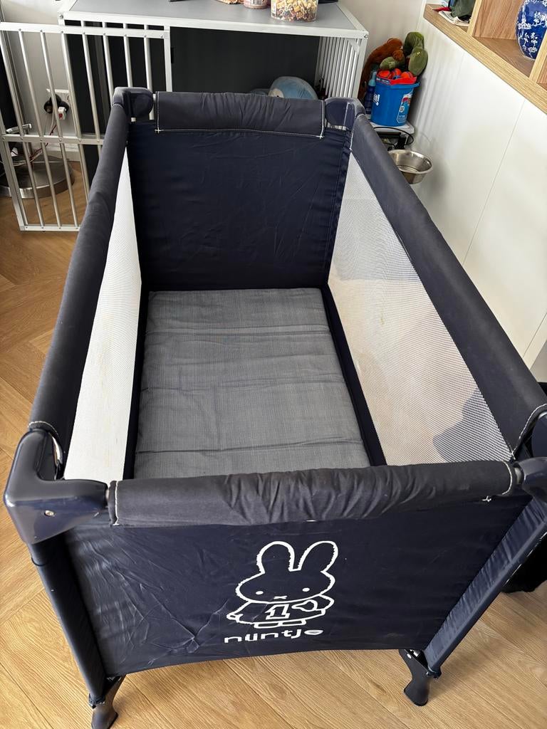 Prenatal Nijntje Reisbedje - Donkerblauw, Ophalen, Gebruikt, Reisbedje