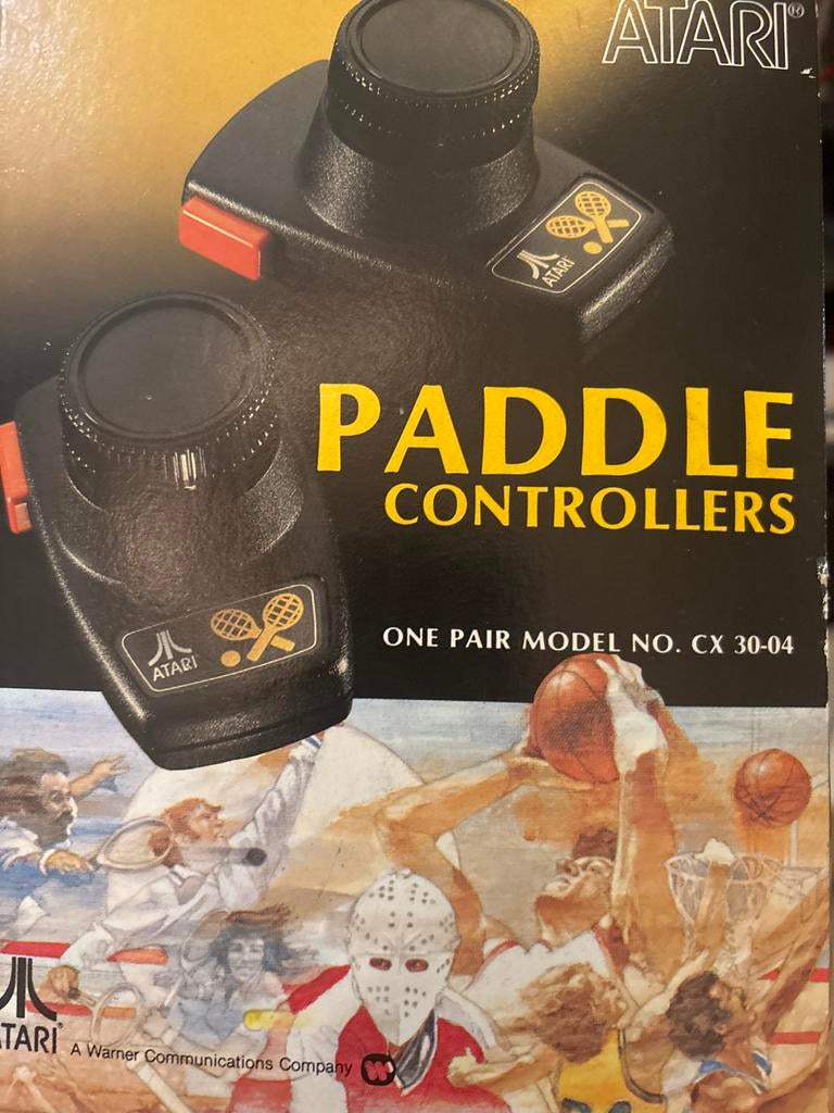 Atari Paddle Controllers CX 30-04 (Paar), Ophalen of Verzenden, Zo goed als nieuw