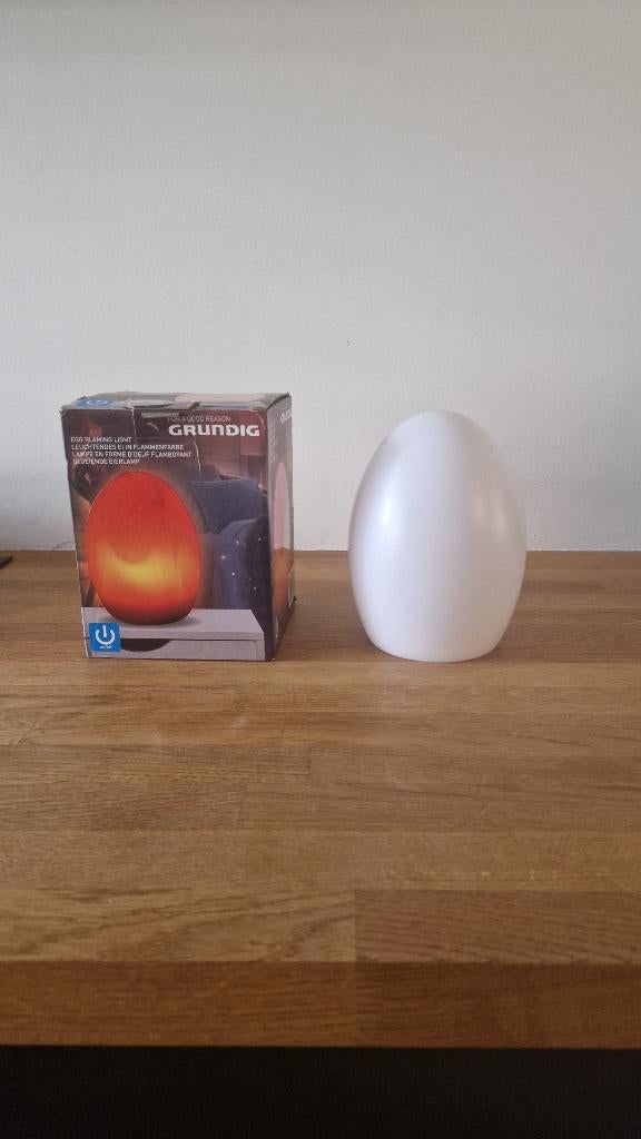 Gloeiende ei lamp, Huis en Inrichting, Ophalen, Zo goed als nieuw, Minder dan 50 cm