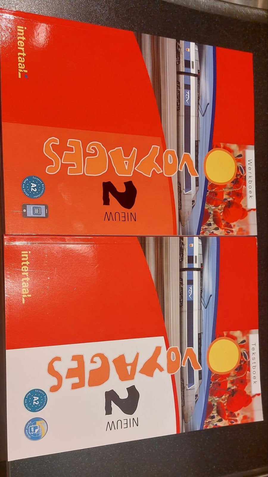 Nieuwe Franse lesboeken Intertaal Voyages 2 (A2) 
Auteur, Boeken, Verzenden, Nieuw, Non-fictie