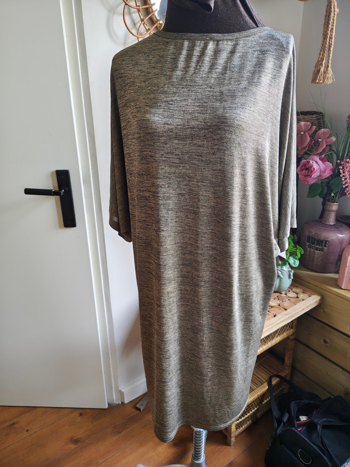 trui jurk Norah l xl goud, Ophalen of Verzenden, Gedragen, Maat 46/48 (XL) of groter, Goud