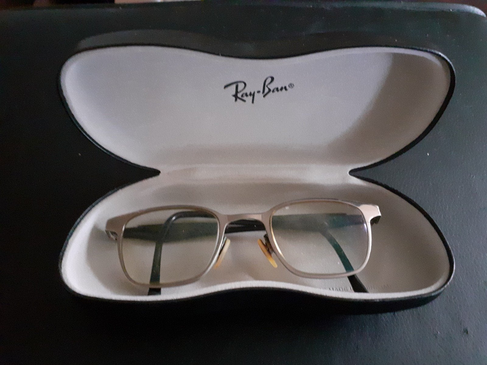 Ray-Ban bril met onbekende sterkte glazen, Gebruikt, Zwart, Ophalen of Verzenden, Ray-Ban