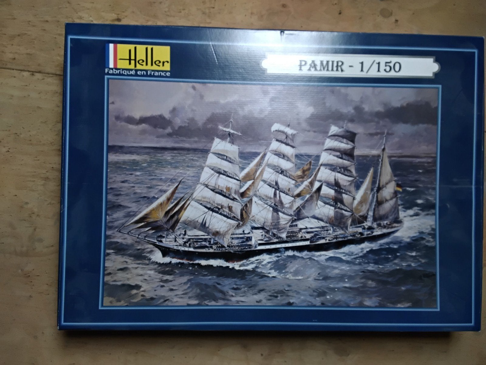 Pamir, 1:150 van Heller, beginnetje gemaakt., Ophalen, Gebruikt, 1:50 tot 1:200, Heller